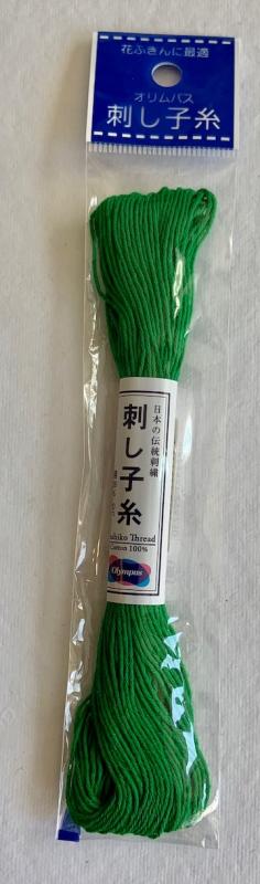  Virdian green #26 Sashiko thread 100% cotton 20 meters  $2.25 Thick thread