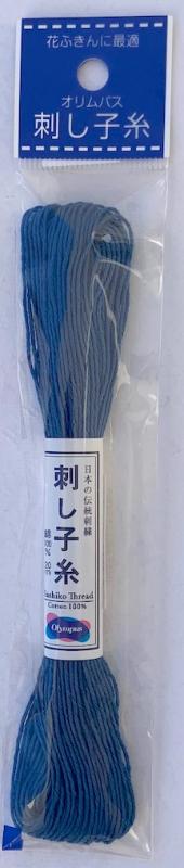  Cobalt Blue #10 Sashiko thread 100% cotton 20 meters  $2.25 Thick thread

