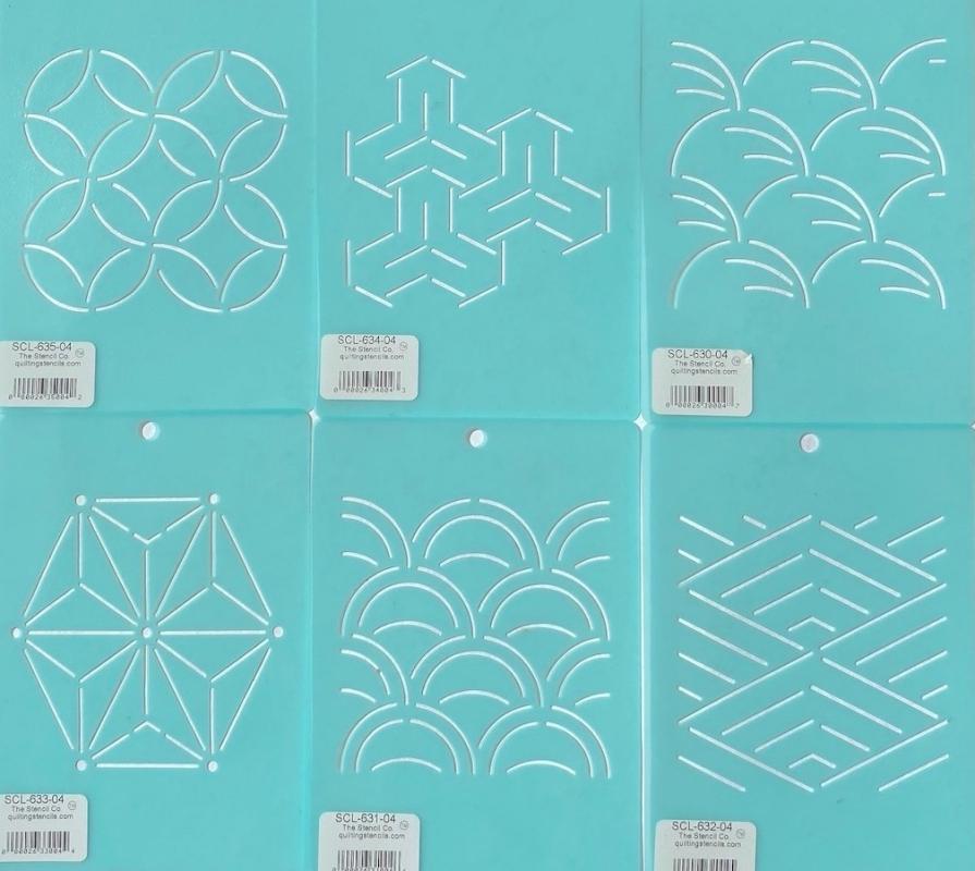 Stencils Easy Piecing Sashiko Supplies Shweshwe Fabric Japanese