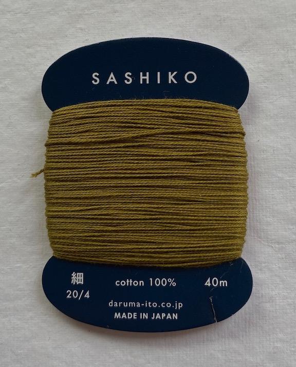 Daruma Olive #228, thin thread, cotton, 40 meters $2.99