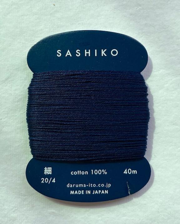 Daruma Indigo #216, thin thread, cotton, 40 meters $2.99