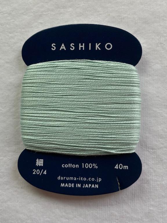 Daruma Seafoam #206, thin thread, cotton, 40 meters $2.99