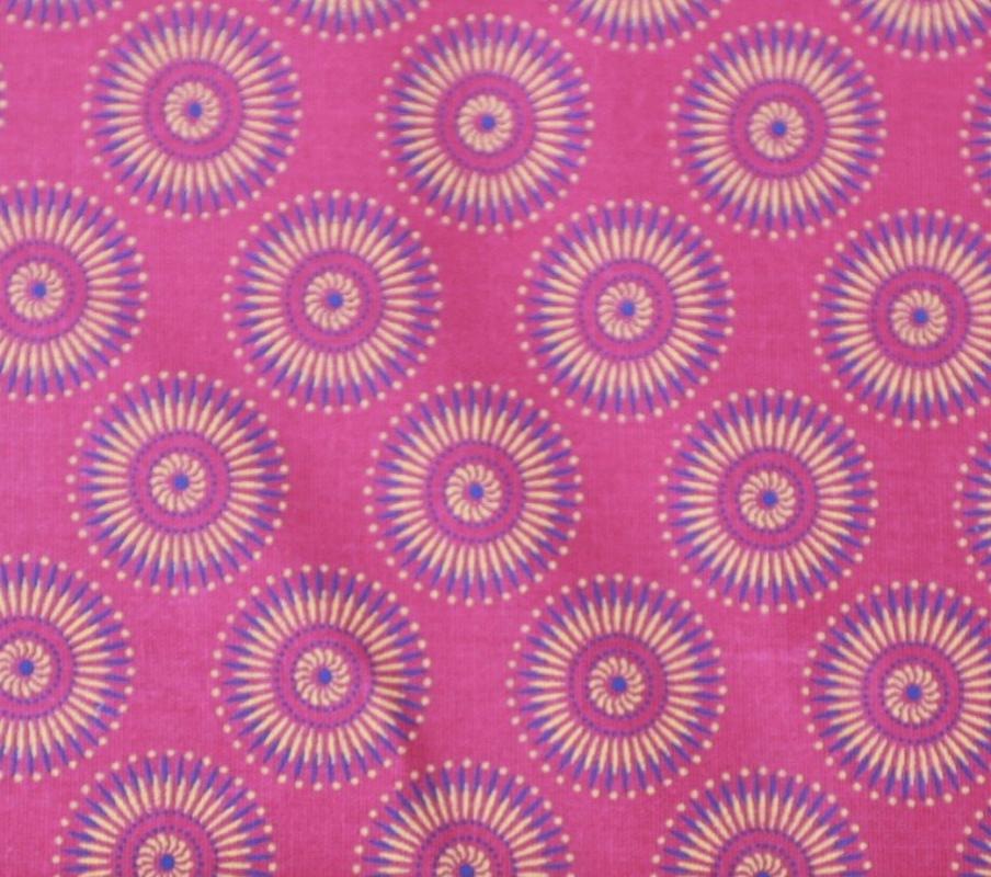 Pink Purple Yellow circles 