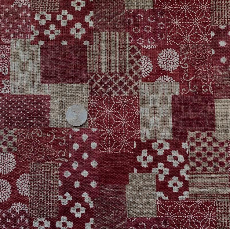 Red Boro-100% cotton