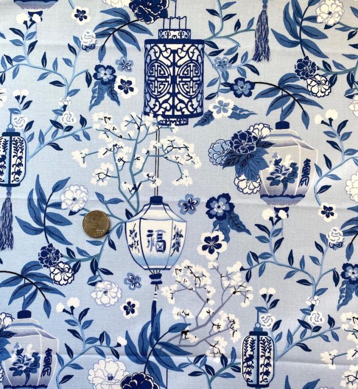 Lanterns- 100% cotton
