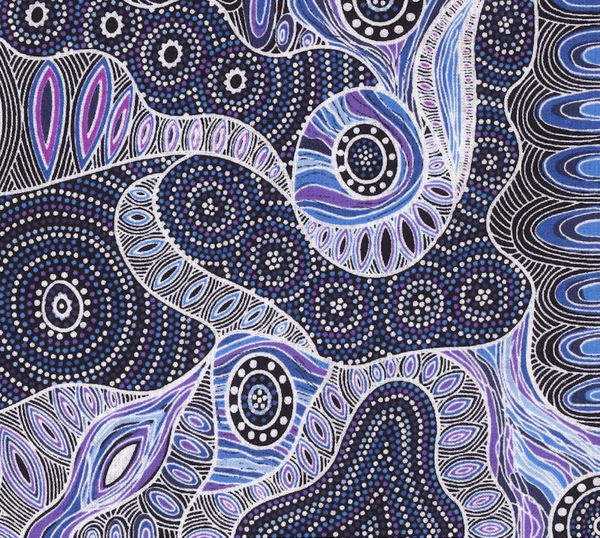 Regeneration purple 100% cotton