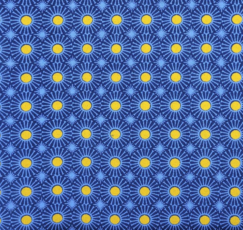 light blue yellow sun & star