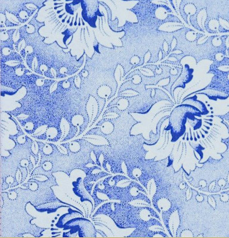 Indigo on white flowers-blue is darker than the photo