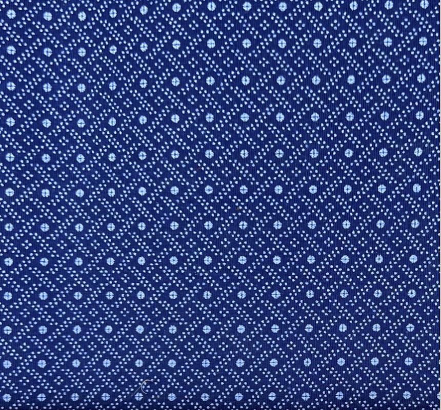 Indigo dots squares