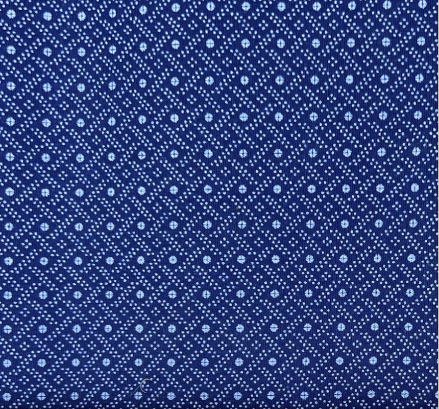 Indigo dots squares