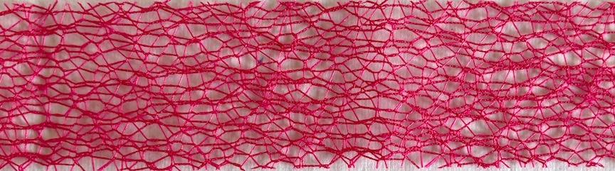Mesh pink- 1.5" wide- Sale $.83 -was $3.30- 2 yards