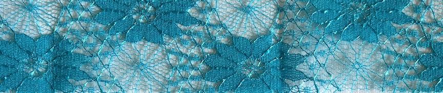Lace-turquoise- 1.5" wide- Sale $.89 -was $3.58- 2 yards