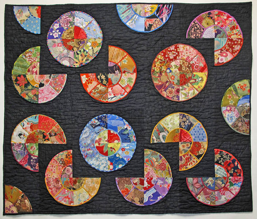 Japanese Circles wall hanging